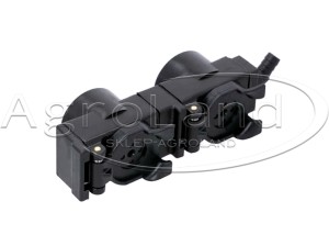 Pokrywa TARV27245 osłona z ociekaczem oleju gniazda hydraulicznego FASTER  podwójna rozstaw 72 mm bez klipsów