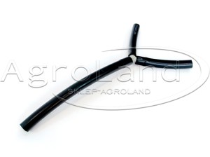 Złącze trójnik z przewodami do odprowadzana oleju z gniazd hydraulicznych 04433076.4