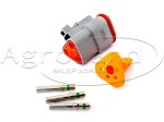 Wtyczka złącze elektryczne lampy Deutsch na 3 piny DT06-3S