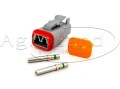 Złącze elektryczne lampy Deutsch na 2 piny DT06-2S