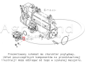 Pompa pompka paliwa paliwowa zasilająca membranowa 38016627 Deutz DX 04238003 042310