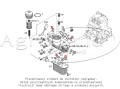 Uszczelka skrzyni chłodnicy oleju silnika 04252237 sdf same deutz-fahr lamborghini hurlimann schemat
