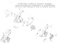 Sworzeń rolki dozownika siewnika KUHN FJX0112D schemat