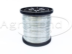 Drut ogrodzeniowy do ogrodzeń elektrycznych rolka szpula fi 1,2 mm  500 m 704003FA