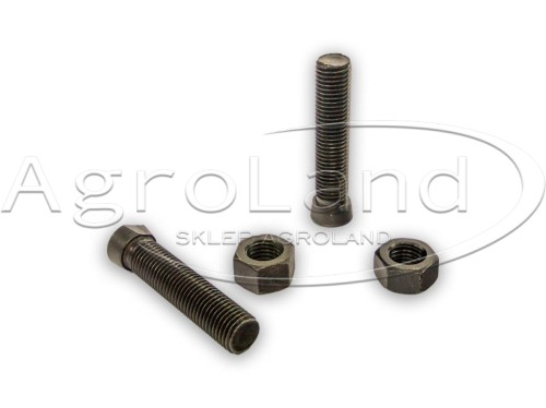 Śruba 16x80 płozy pługa Kverneland
