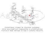 Nożyk kosiarki KUHN K6801410 lewy 