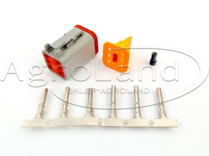 Przeciwzłącze Deutsch DT06-6S A07131 plug 6 pin