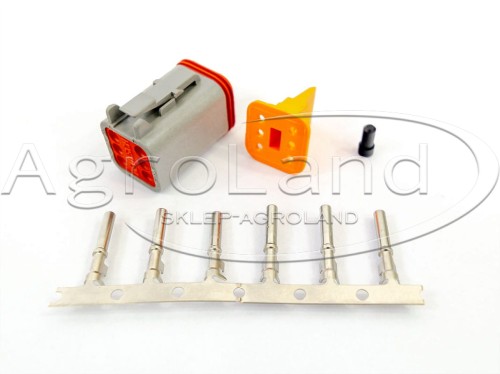 Przeciwzłącze  DT06-6S A07131 plug 6 pin deutsch