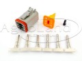 Przeciwzłącze Deutsch DT06-6S A07131 6 pin plug