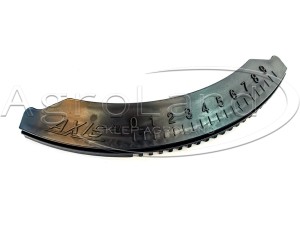 Prowadnica podziałka skala rozsiewacza 0-9 Rauch AXIS R2055634