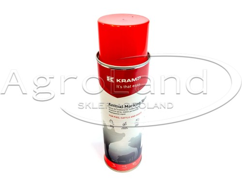 Spray do znakowania zwierząt czerwony 500 ml