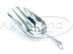 Szufelka szufla łopatka nabierka do paszy aluminiowa metalowa z uchem  1100 g 120402