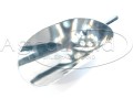 Szufelka szufla łopatka nabierka do paszy aluminiowa metalowa 2500 g VV29798