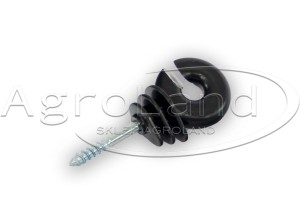  Izolator do drutu i plecionki z wkrętem do drewna 1 sztuka 103-010-005