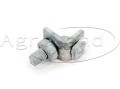 Złączka złączki do drutu ogrodzenia elektrycznego pastucha 25 szt. 702012FA Farma