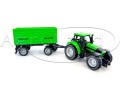 Zabawka model ciągnika Deutz-Fahr Agrotron z przyczepą Fortuna 1:87 Siku 1606
