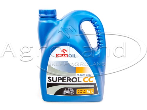 Olej silnikowy Superol CC 5 litr Orlen Oil SAE 30 API CC