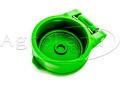 Pokrywa TA12V zielona 1/2" osłona bez ociekacza oleju gniazda hydraulicznego FASTER pojedyncza z deklem 2010000018934