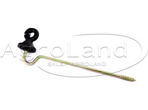 Izolator okrągły do drutu i plecionki na długim trzpieniu 166844310