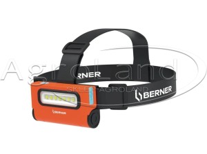 Lampa czołowa 2w1 LEDx7 USB-C 7 BERNER 1015462