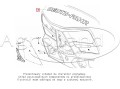 Napis emblemat tabliczka DEUTZ-FAHR 0.019.6525.0
