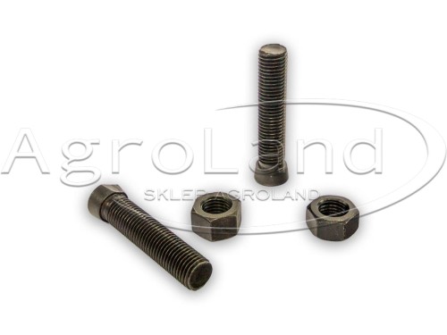 Śruba 16x80 płozy pługa Kverneland
